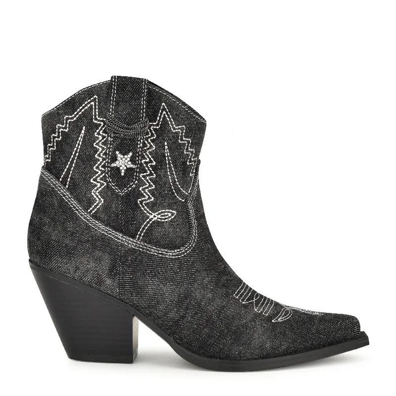 Nallas Western Booties