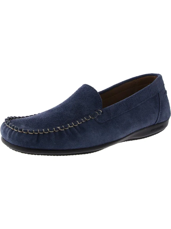 Alice Womens Suede Slip On Loafers