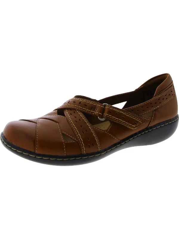 Ashland Spin Womens Leather Flats Clogs