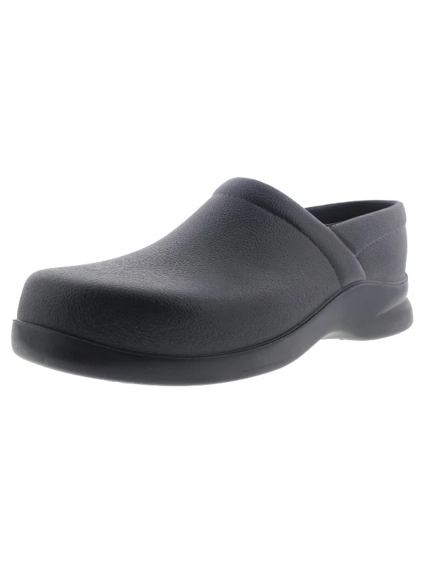 Boca Womens Textured Slip Resistant Clogs