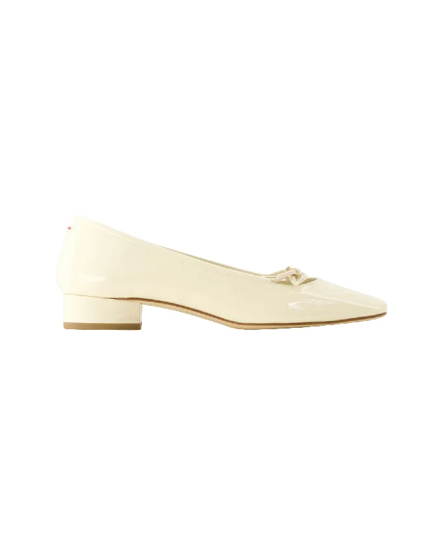 Darya Ballerinas - Aeyde - Leather - Beige