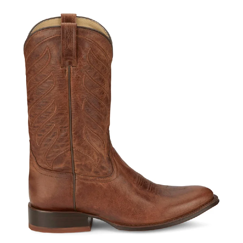 Derby Lenado Medium Round Toe Cowboy Boots