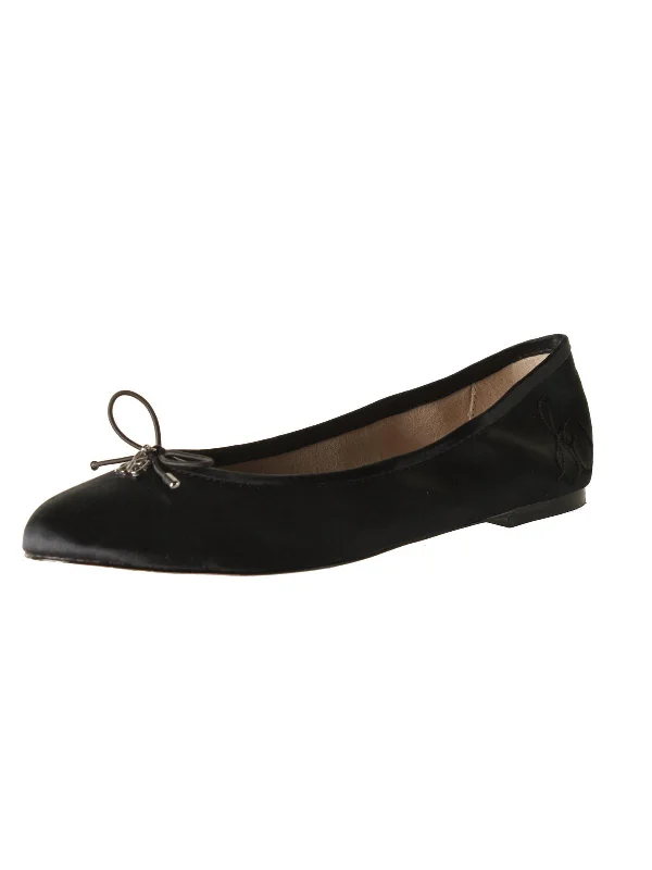 Felicia Womens Bow Ballet Flats