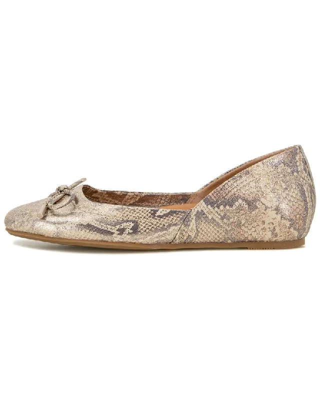 Gentle Souls by Kenneth Cole Sailor Leather Flat