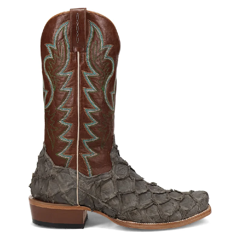 Riggs Pirarucu Square Toe Cowboy Boots