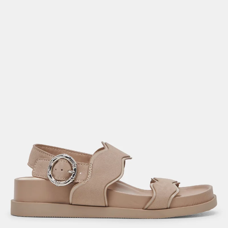 Sindy Sandals Taupe Nubuck