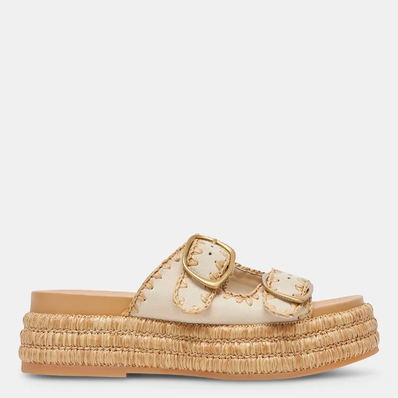 Wanika Sandals Sand Nubuck