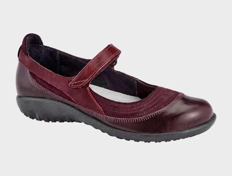 Women's Kirei Shoes In Violet/bordeaux