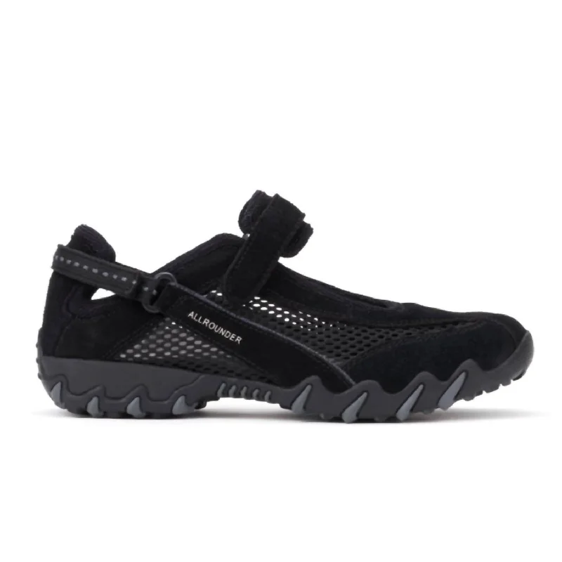 Women's Niro Shoes In Black Mesh