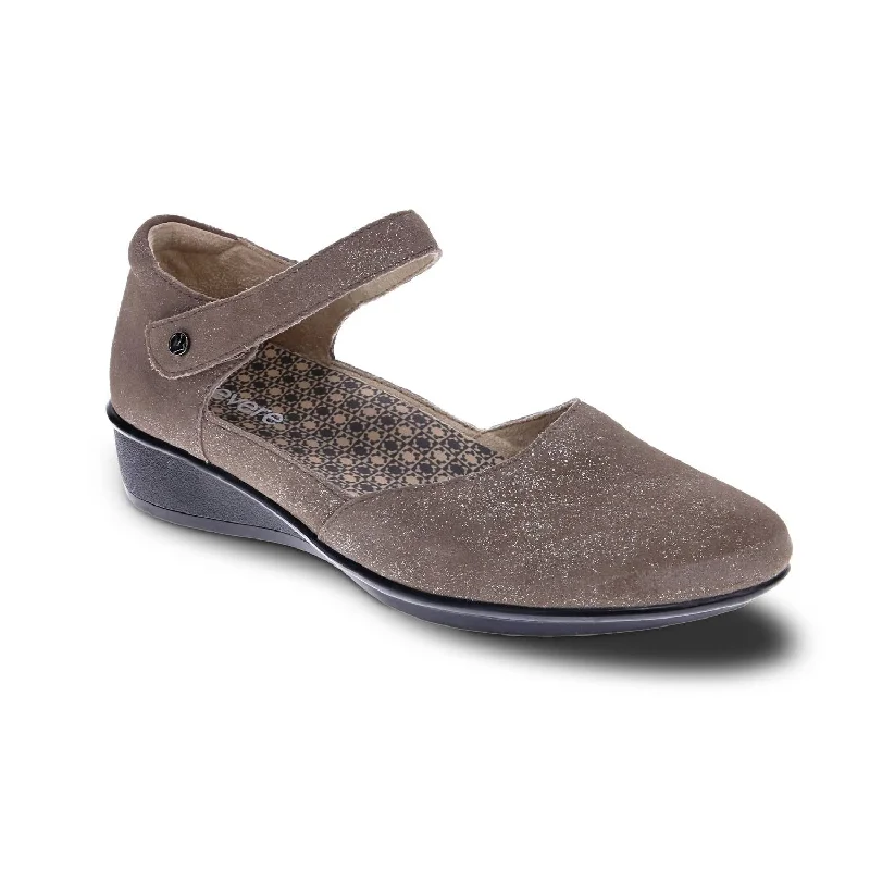 Women's Osaka Mary Jane Shoes - Medium Width In Rusty Metallic