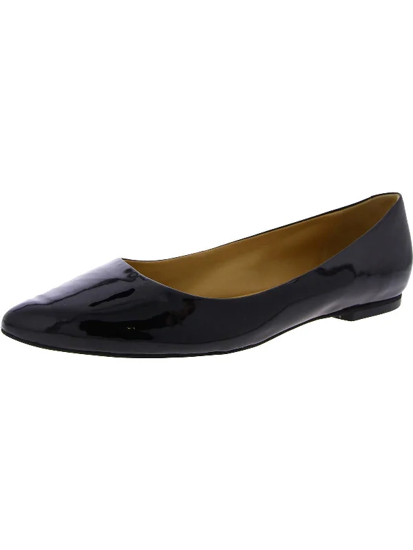 Womens Slip On Pointed Toe Flat Shoes