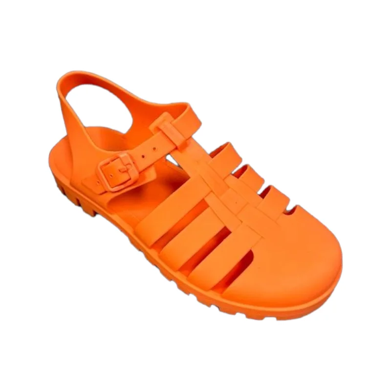 ATMORE01 - ORANGE FISHERMAN SANDALS