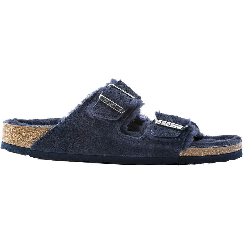 Women's Birkenstock Arizona Shearling Night Suede