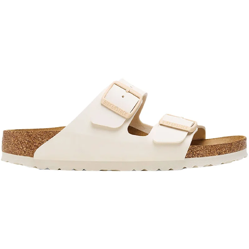 Women's Birkenstock Arizona Eggshell Birko-Flor