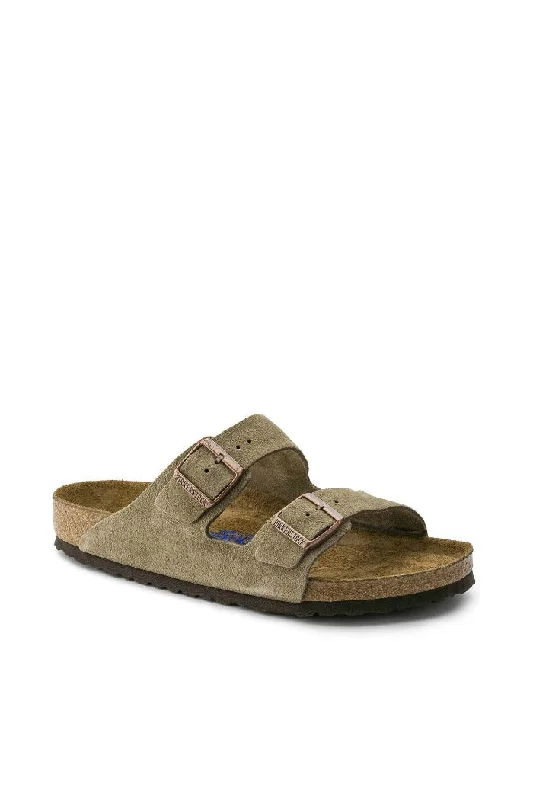 Birkenstock Arizona Soft Narrow Width in Taupe