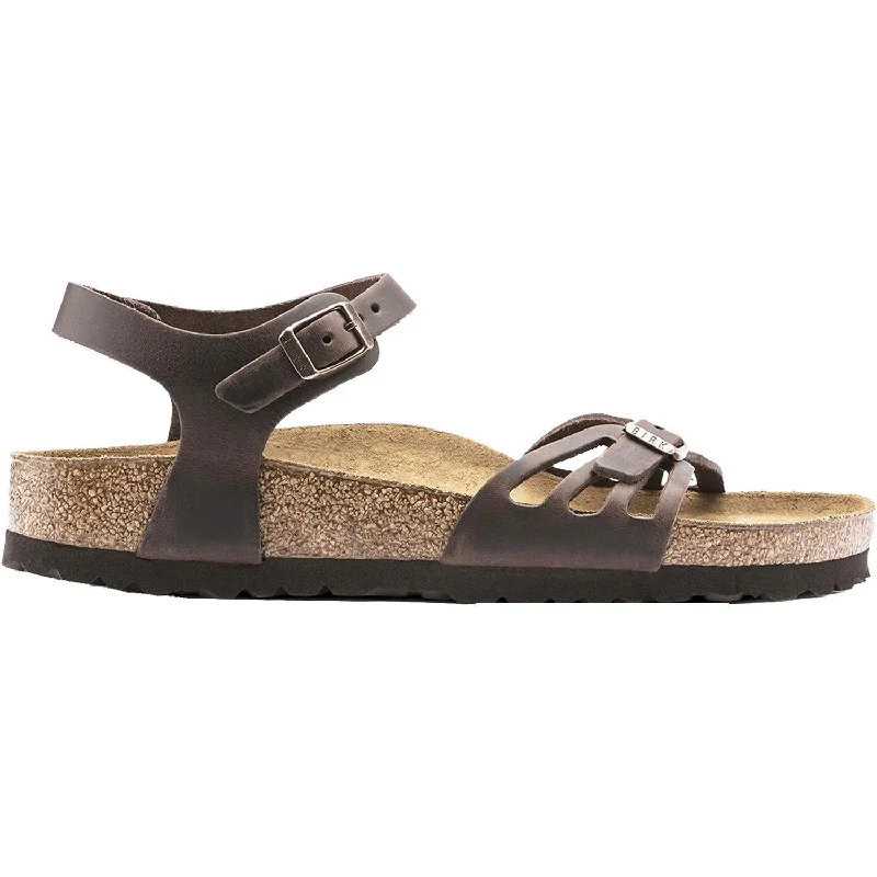 Women's Birkenstock Bali Habana Oiled Leather