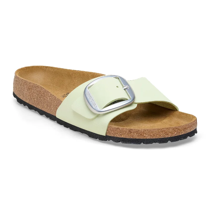 Birkenstock Madrid Big Buckle faded lime nubuck