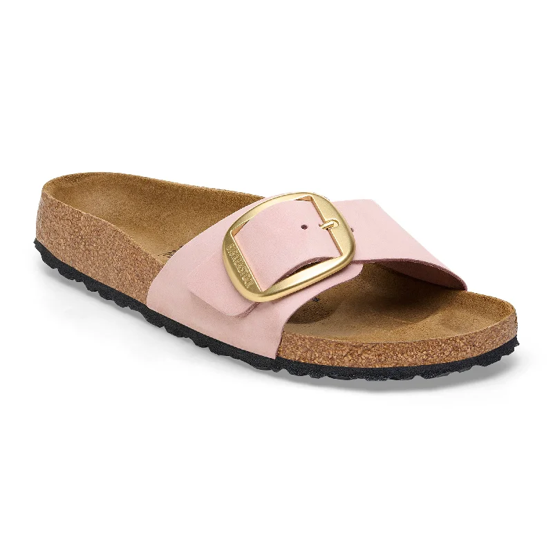 Birkenstock Madrid Big Buckle soft pink nubuck