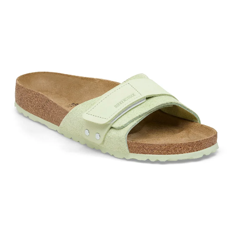 Birkenstock Oita faded lime suede