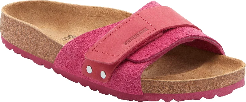 Birkenstock Oita fuchsia tulip suede