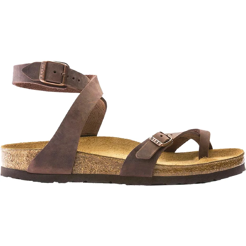 Women's Birkenstock Yara Habana Oiled Leather