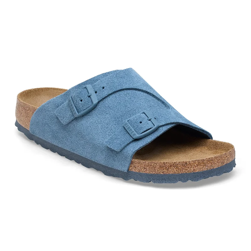 Birkenstock Zurich elemental blue suede