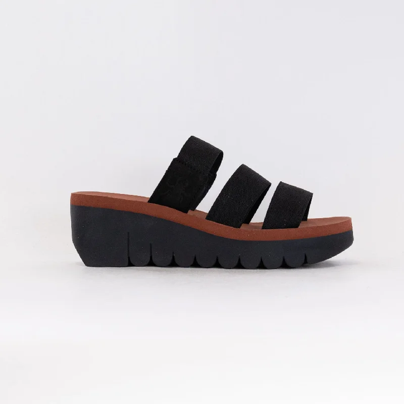 FLY London YIAN845FLY (Women's) - Black/Brick