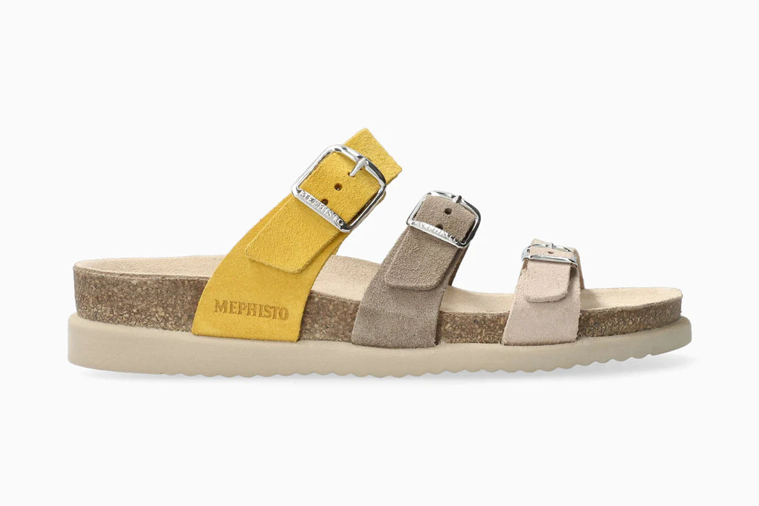 Hyacinta Multi-Buckle Walking Sandal in Light Sand