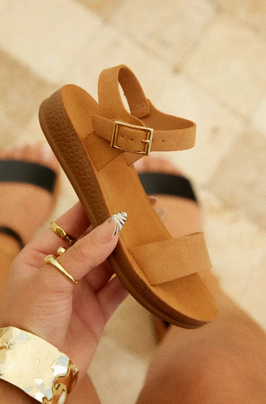 Mini Haley Sandals - Tan