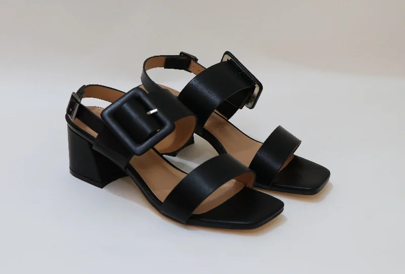 SLASH Wide Buckle Sandals