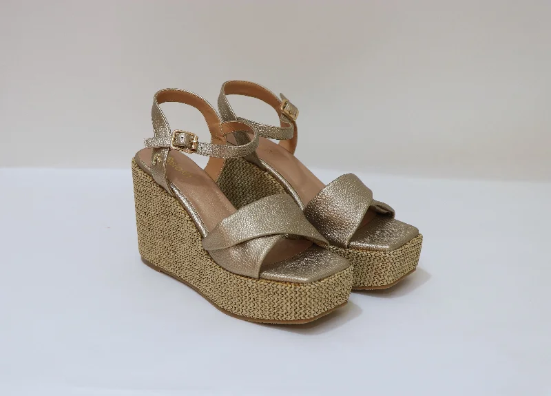 SLASH Wedge Sandals