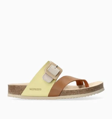 Madeline Walking Sandal in Camel CLOSEOUTS