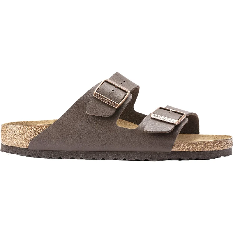 Unisex Birkenstock Arizona Dark Brown Birko-Flor