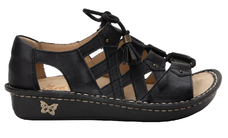 WOMEN'S ALEGRIA VALERIE | BLACK BURNISH