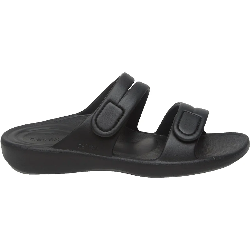 Women's Aetrex Janey Sport Black EVA