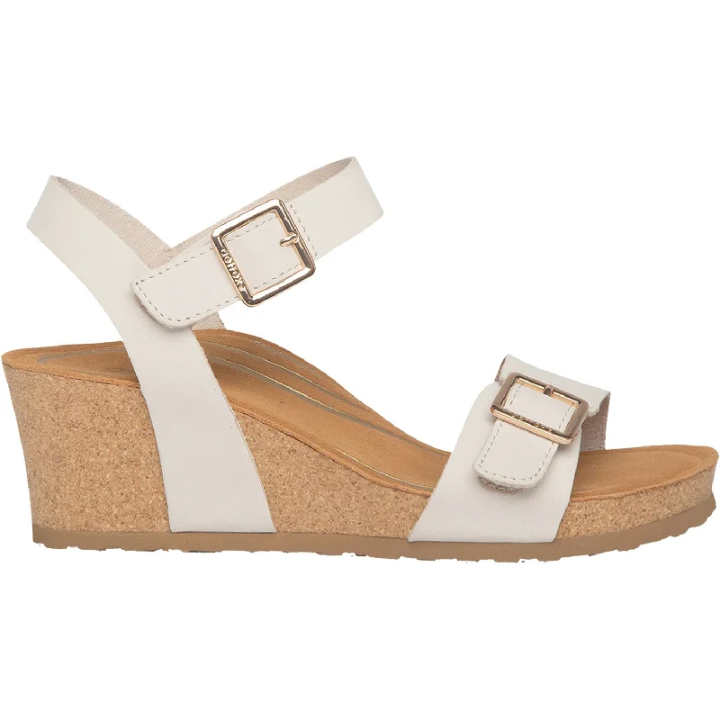 Women's Aetrex Lexa Ivory Leather