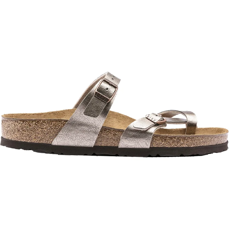 Women's Birkenstock Mayari Graceful Taupe Birko-Flor