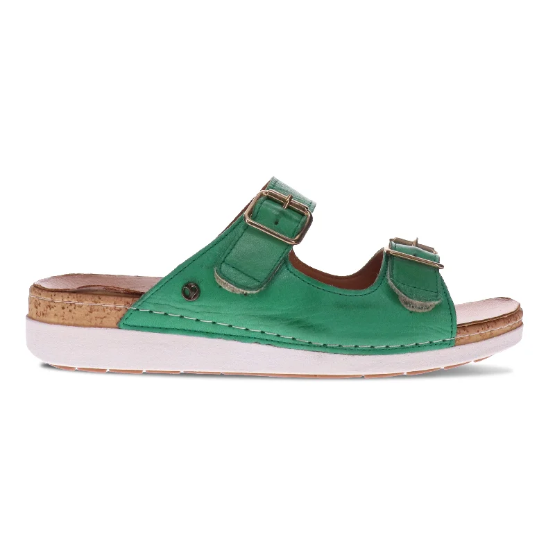 WOMEN'S REVERE BRIGHTON SANDAL | EMERALD