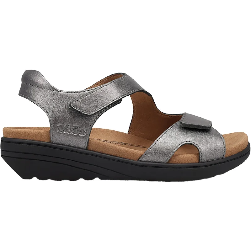 Women's Taos Serene Pewter Leather