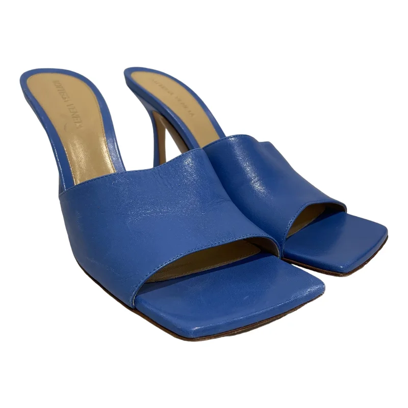 BOTTEGA VENETA/Heels/US 7.5/Leather/BLU/