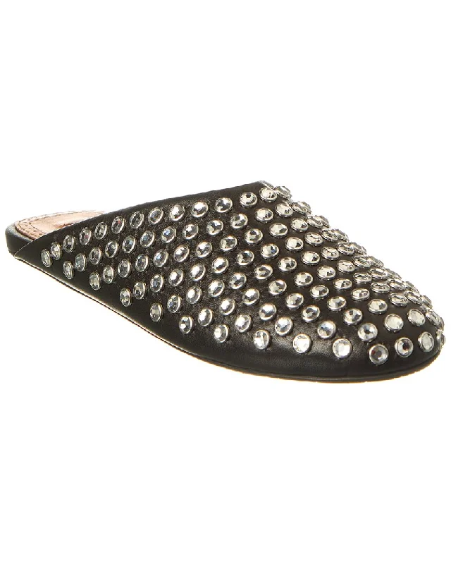 ALAIA Studded Leather Mule