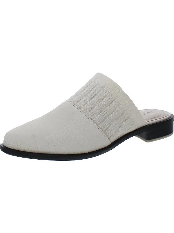 Auroratk Womens Leather Slip On Mules