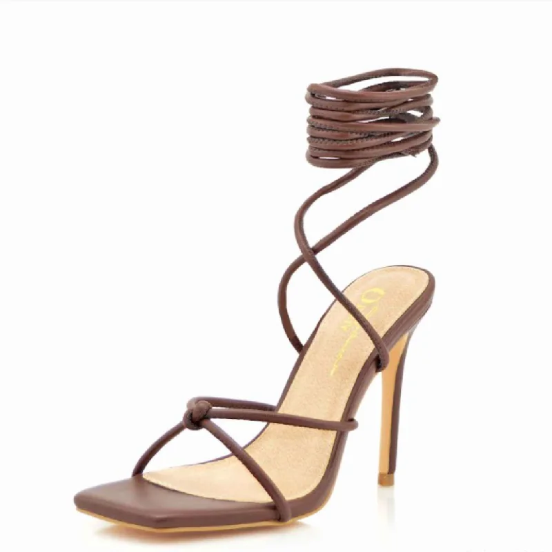 Flynn Lace Up Heel