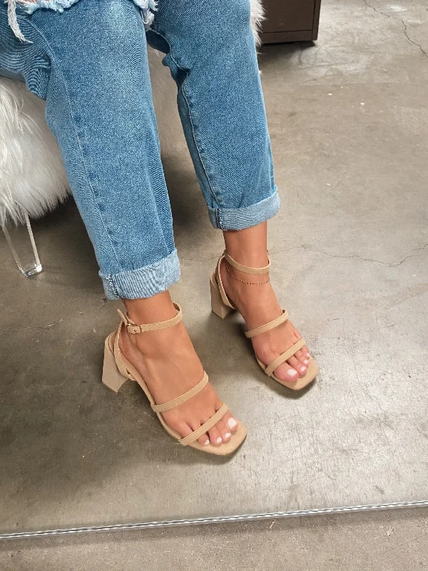 Kristine Heel - Beige