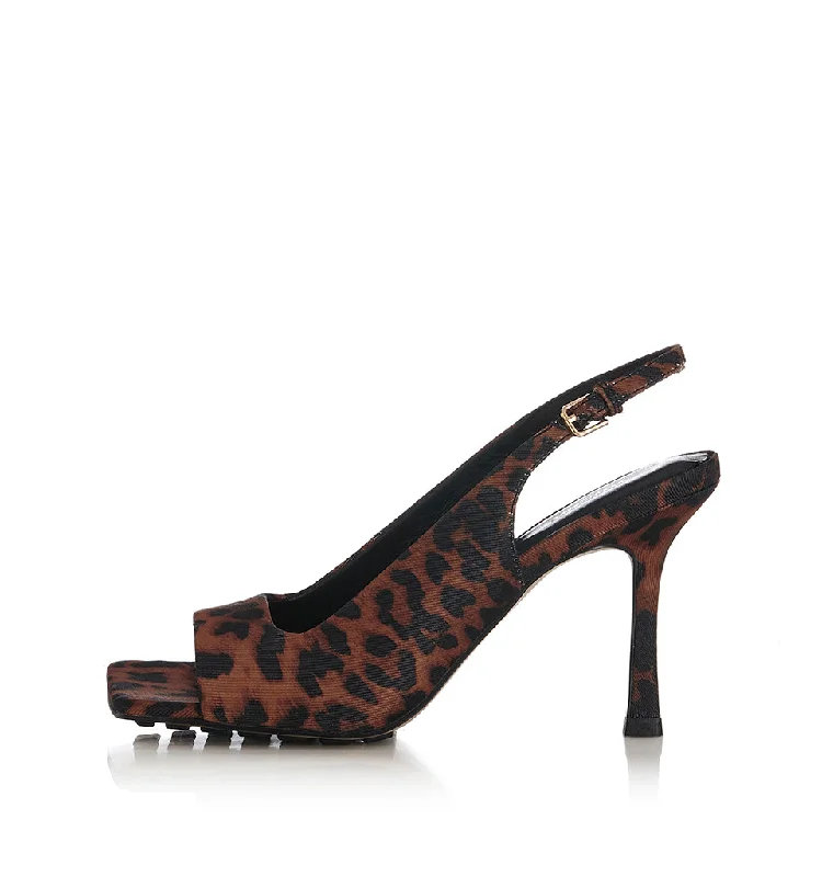 Leopard Satin