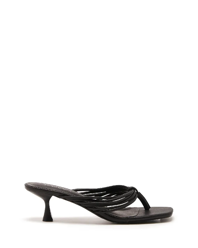 Lofft Heel Black Smooth